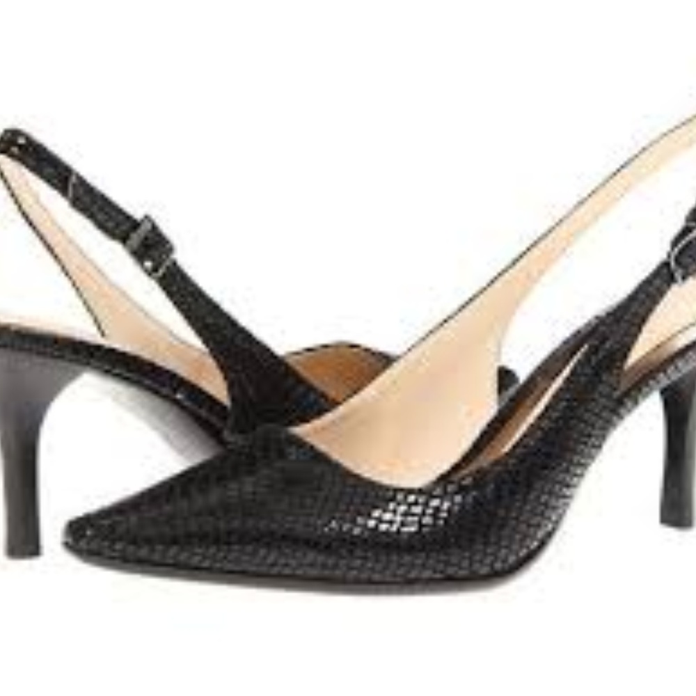 sling back heels